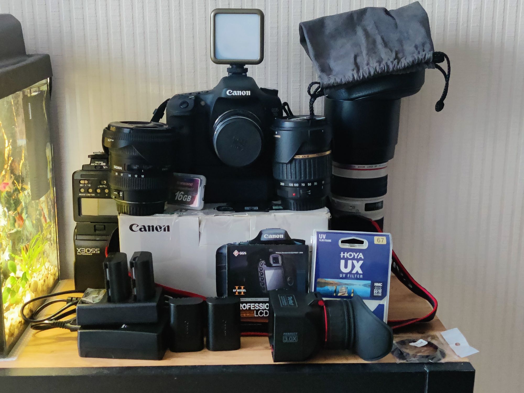 Набір фотографа репортажника canon 7D