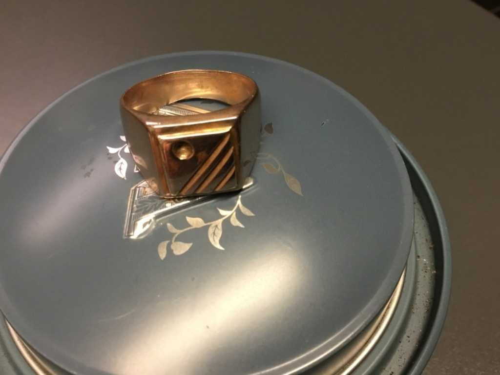 Sygnet CCCP Różowe Złoto 14K (12,37g)