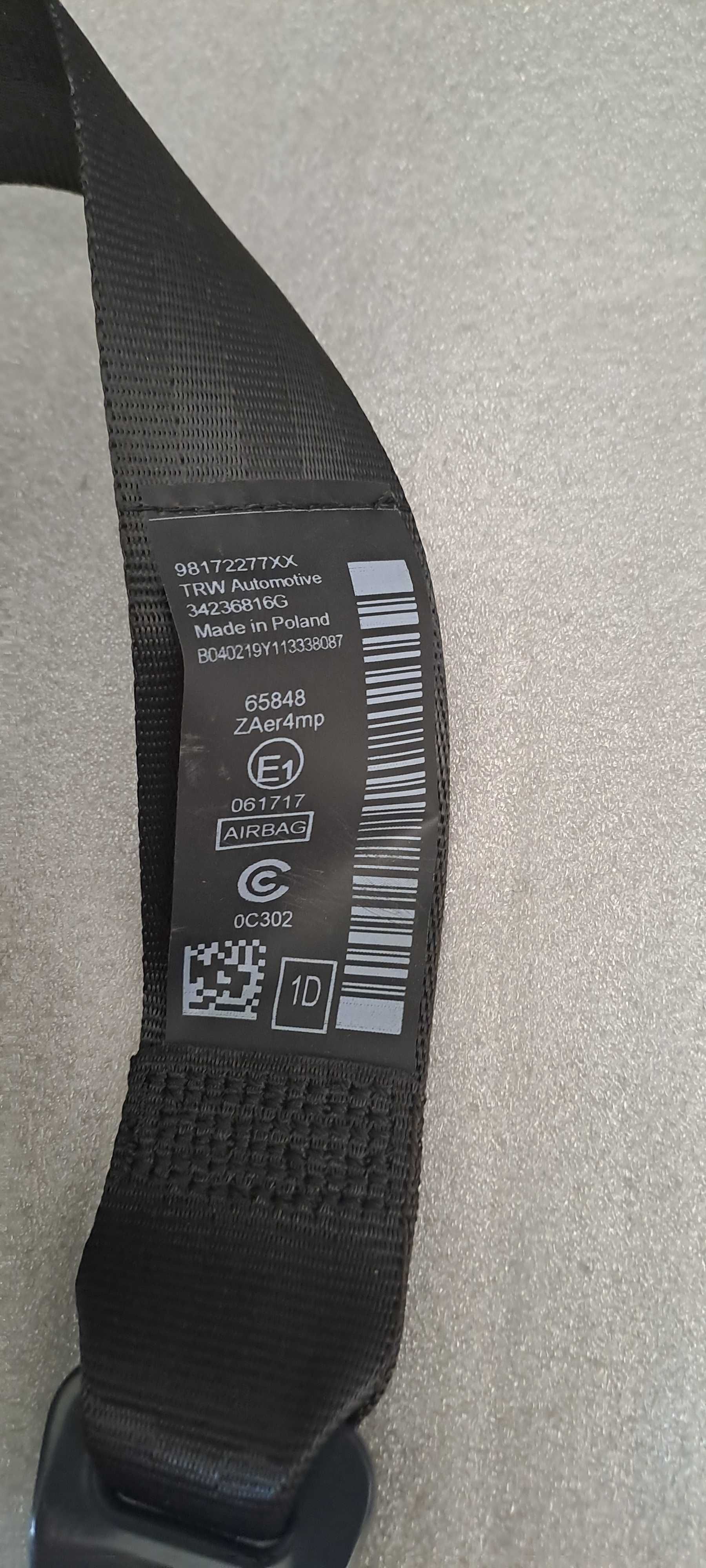Berlingo Partner IV Combo E Pas bezp prawy przód NOWY ORG PSA