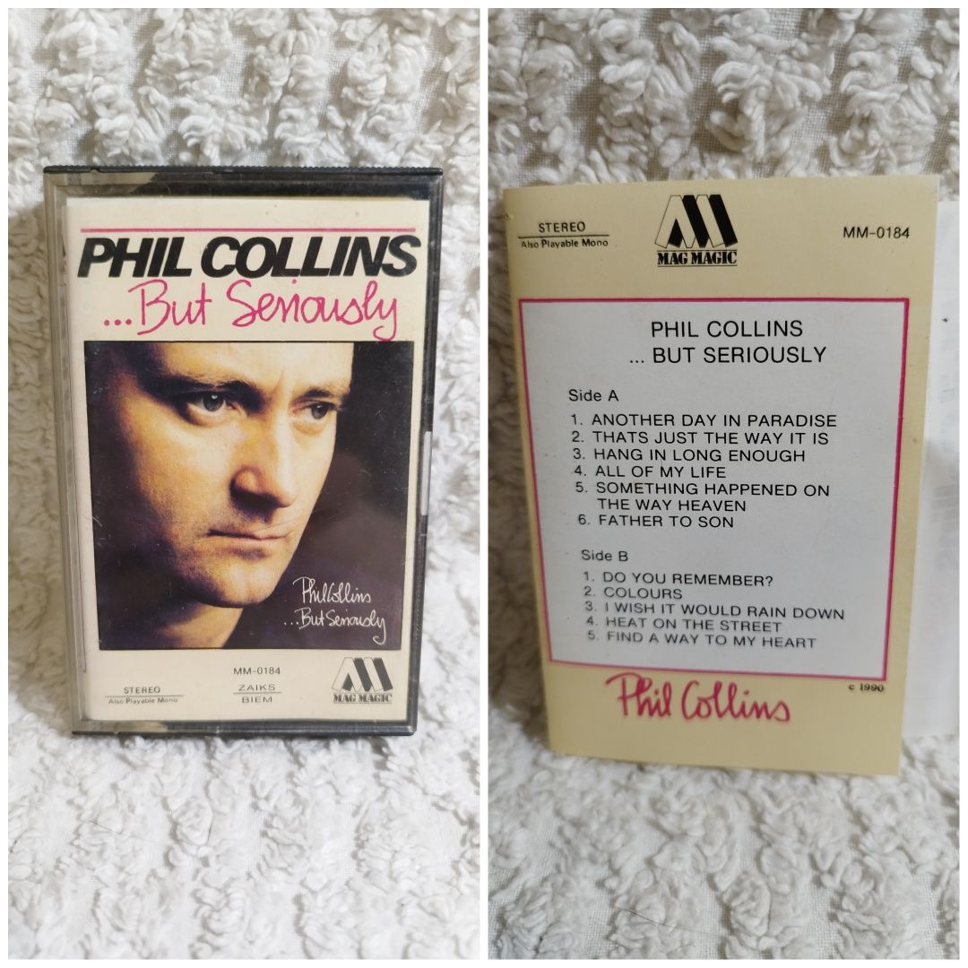 Kaseta magnetofonowa "Phil Collins" / 3 Albumy