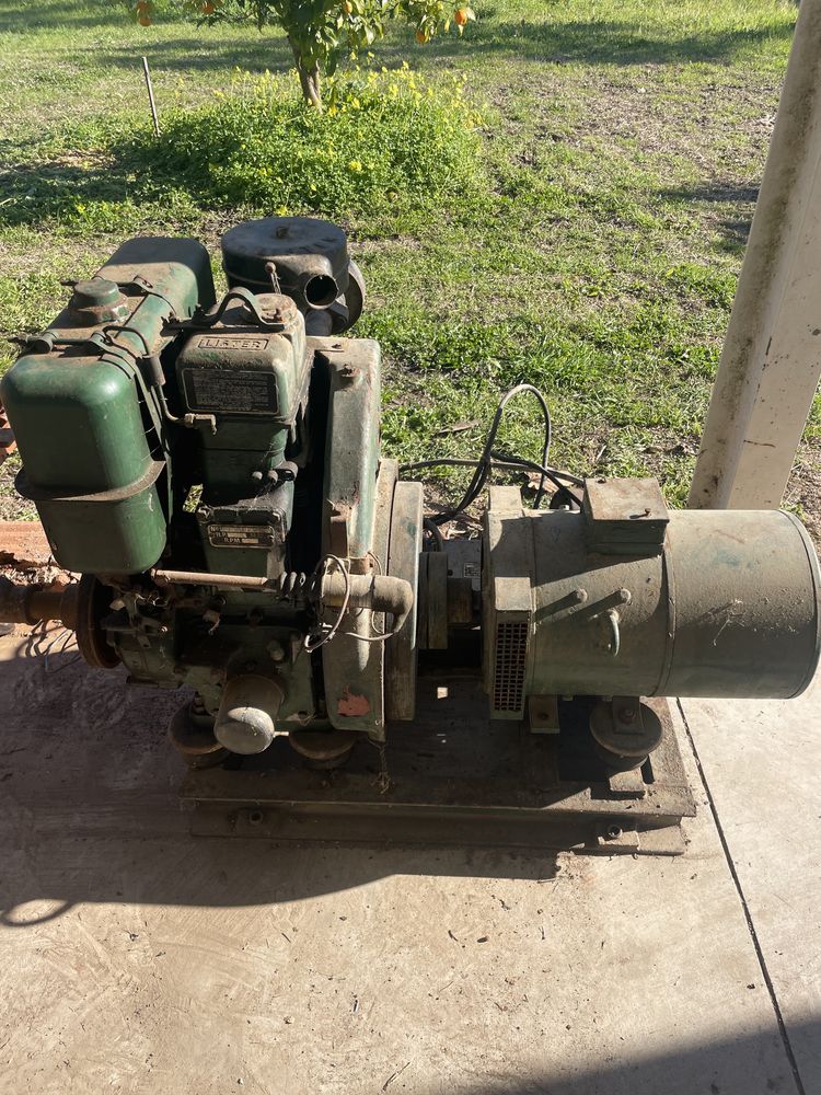 Gerador Lister 3,5Kva monofasico