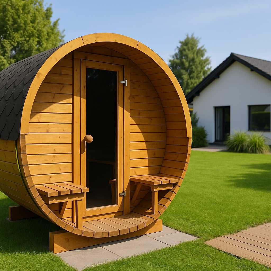 Sauna sucha 270cm taras ZRÓB TO SAM 2.7m do samodzielnego złożenia DIY