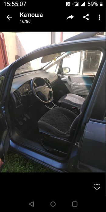 Продам Опель зефіра 2 літра, в рідній фарбі без пошкоджень без ризиків