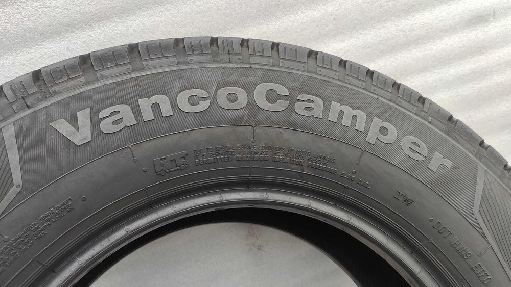 Opony Letnie 225/75/16C CP Continental 2szt 8,2mm MB