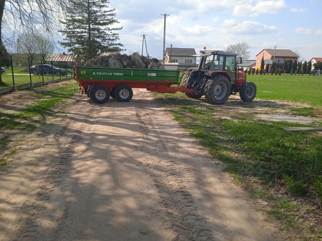 Usługi koparka, koparko ładowarka,wykopy,Transport, SARNAKI