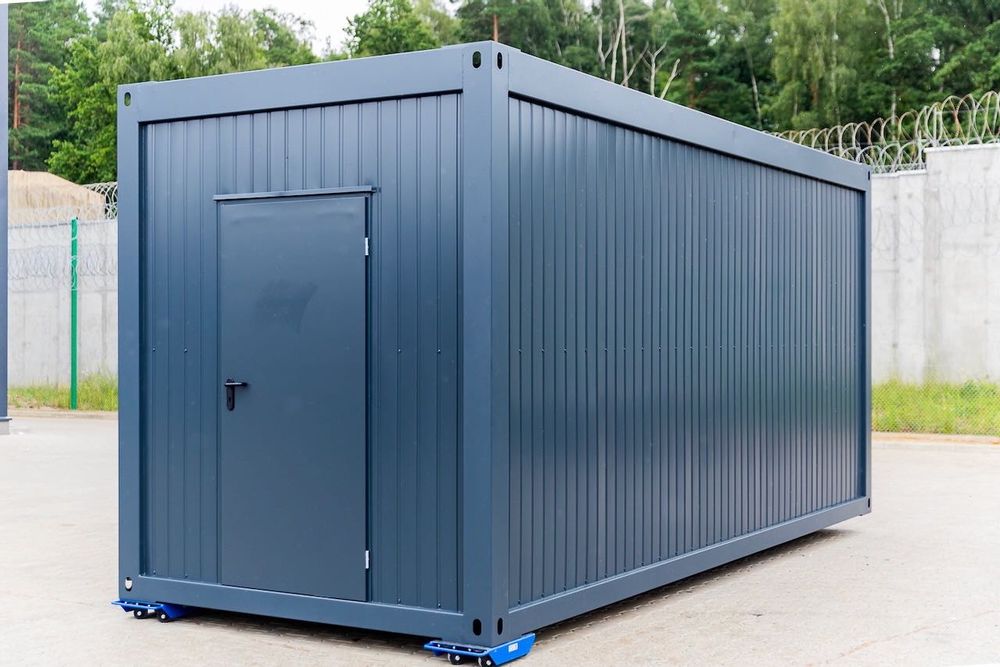 Kontener biurowy budowlany mieszkalny 6x2,5 - Produkcja na Zamówienie