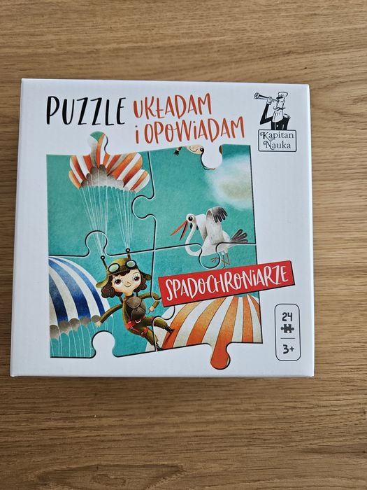 Puzzle spadochroniarze 3+