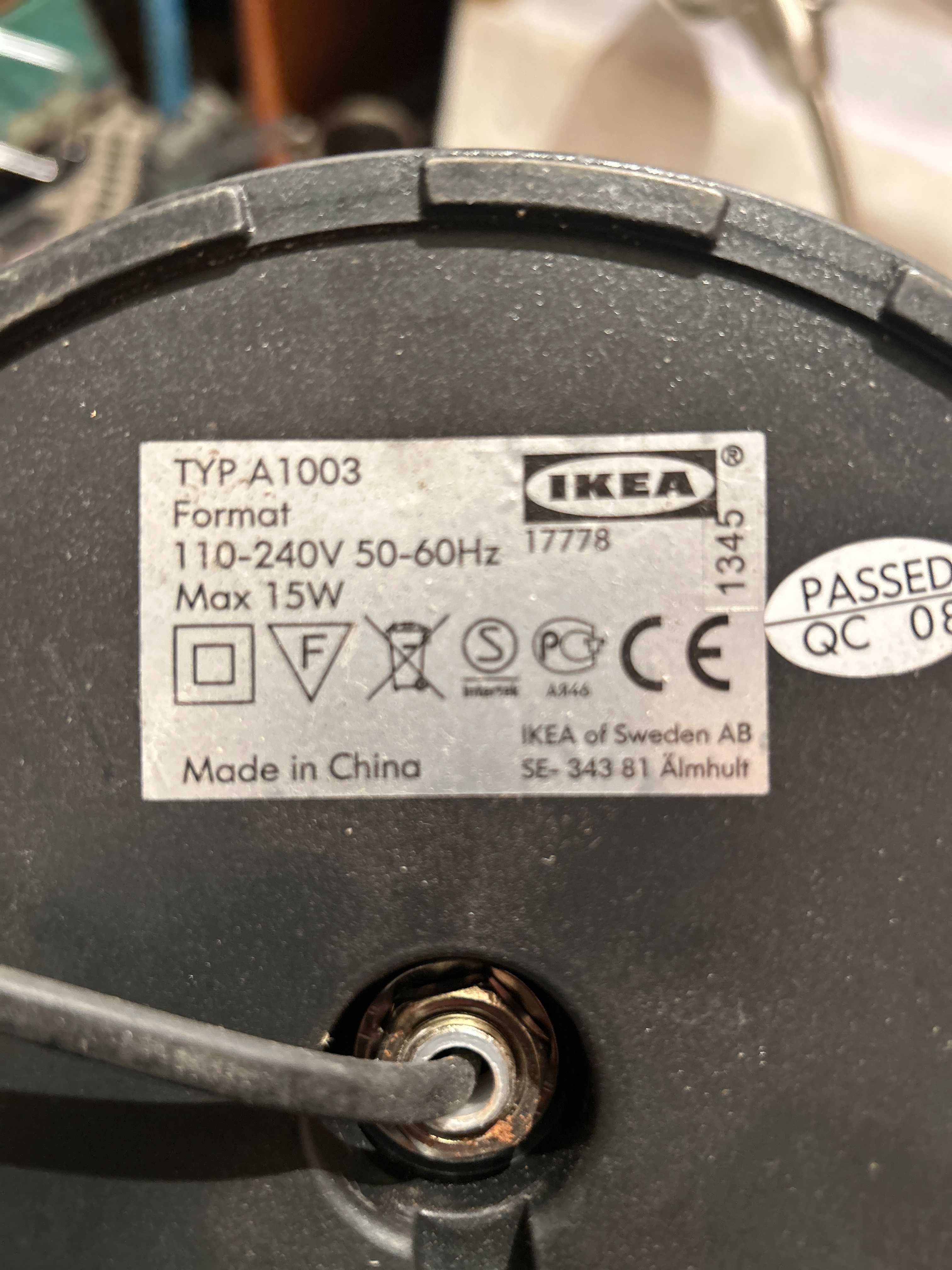 2 Lampy IKEA Typ A 1003