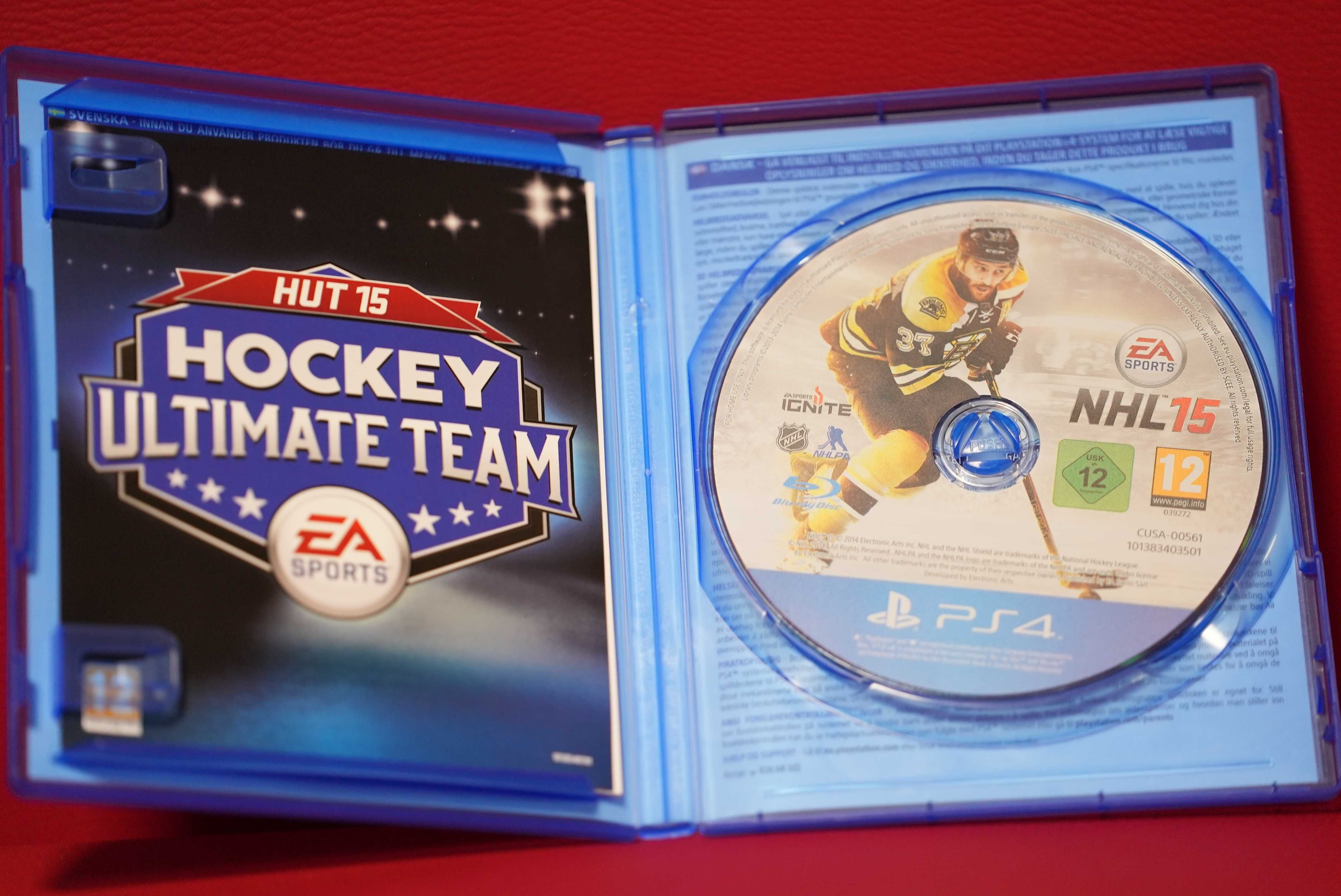 NHL 15 hokej na lodzie gra na ps4 gry playstation