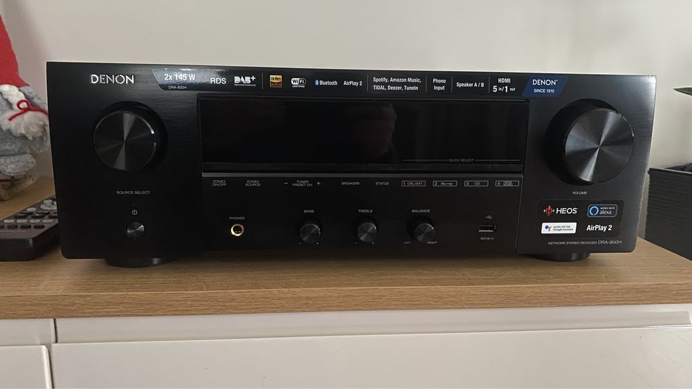 Amplituner Denon DRA-800H  - STAN BDB -