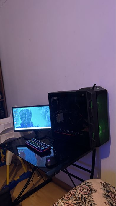 Pc gamer completo + monitor