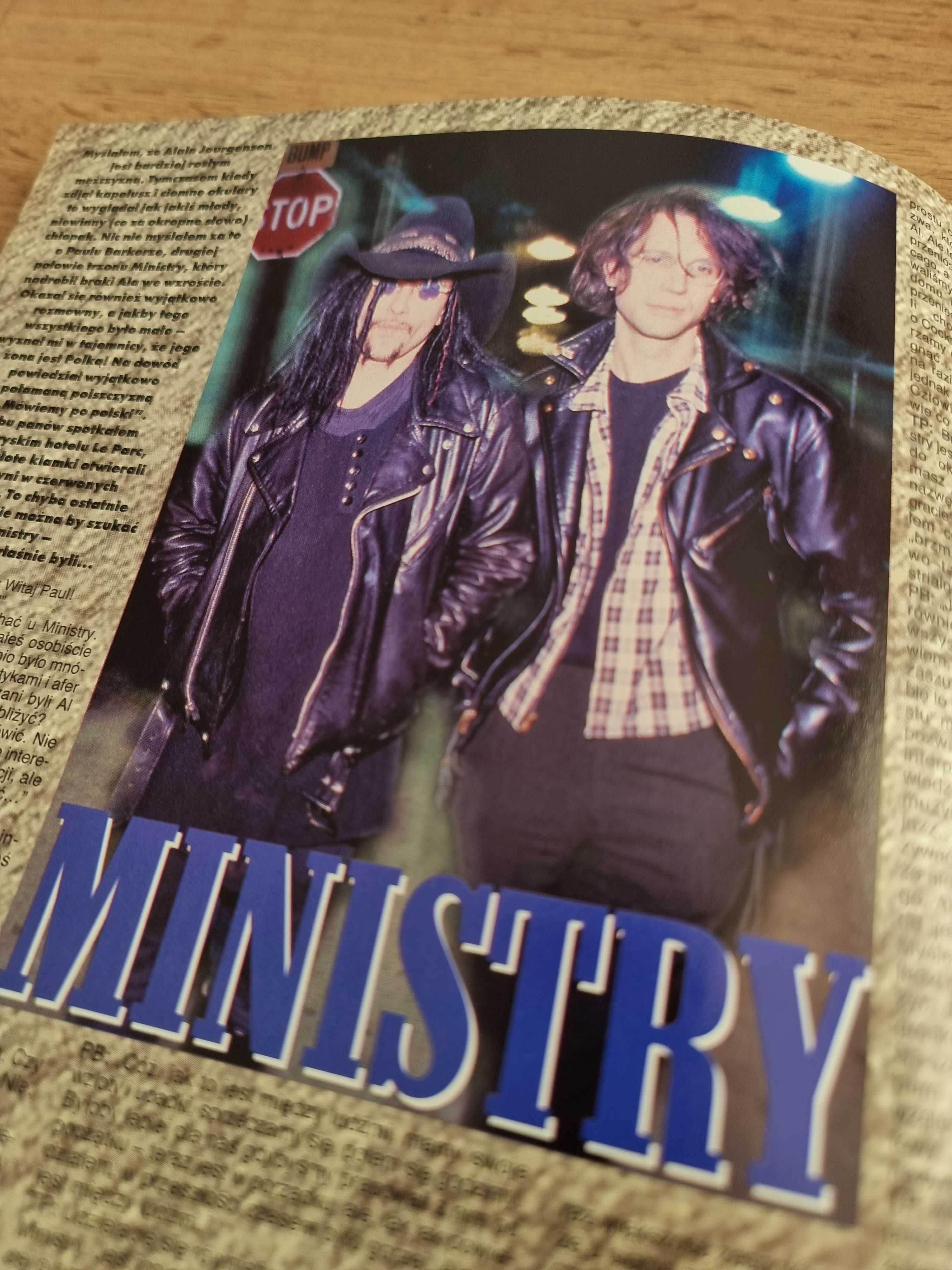 UNIKAT! Metal Hammer 2/1996 - Deep Purple, Plakaty: Anthrax, Illusion