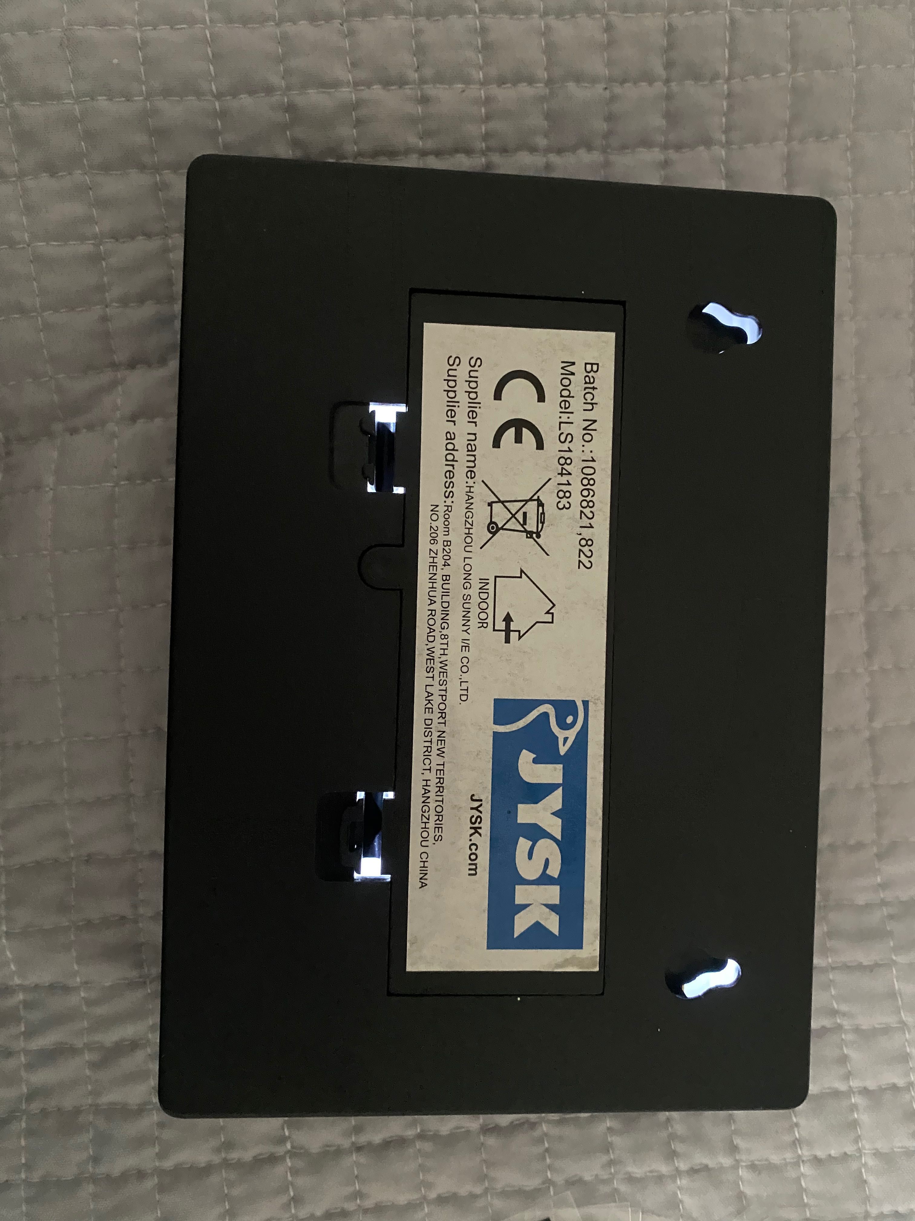 Led light box, pudełko ledowe z napisami