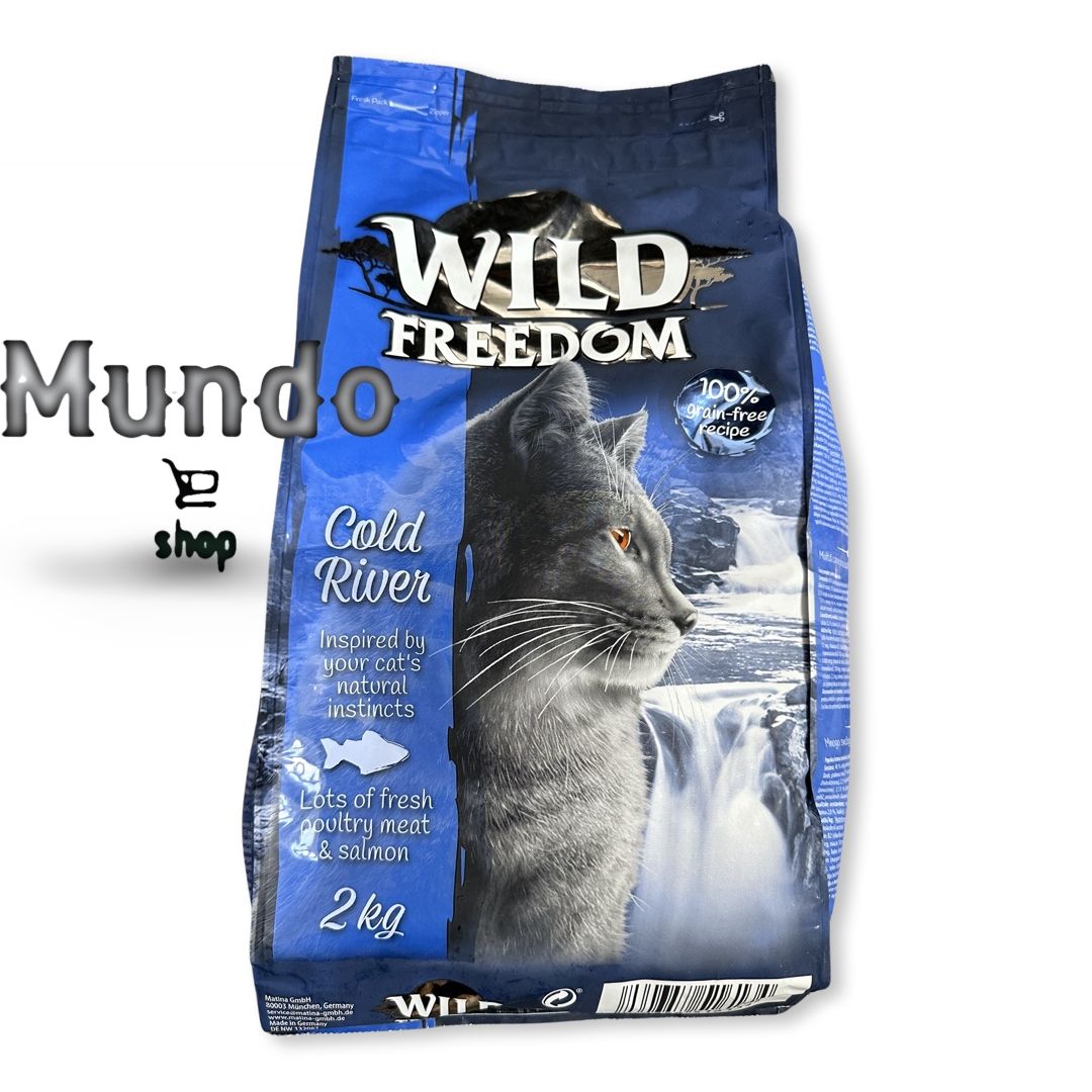 Sucha karma dla kota Wild Freedom łosoś 2 kg