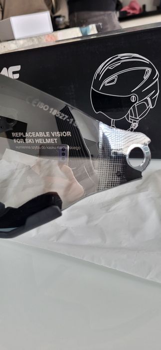 Wymienna szyba do kasku narciarskiego 4f