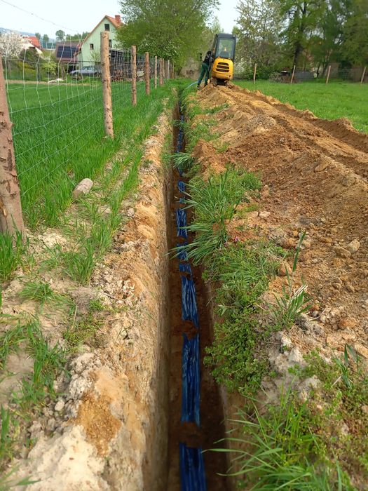 Przyłącza wodno-kanalizacyjne i serwis przydomowej oczyszczalni