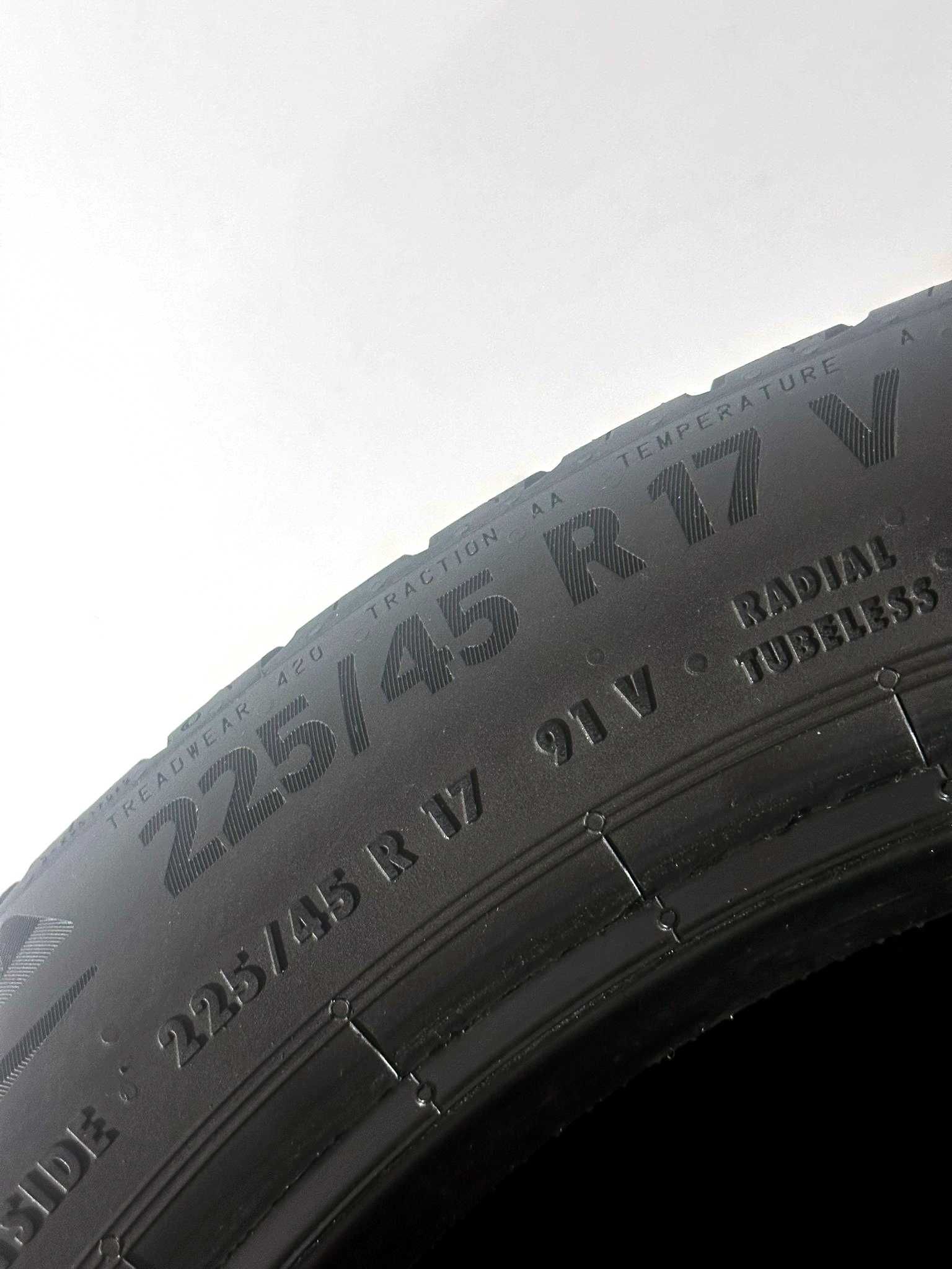 Pneus Continental EcoContact 6 - 225/45/17 - Excelentes