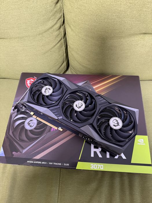 Відеокарта Nvidia Geforce  RTX 3070 MSI Gaming Trio Z