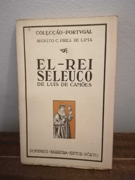 Livro RARO "El-Rei Seleuco" de Luis de Camões
