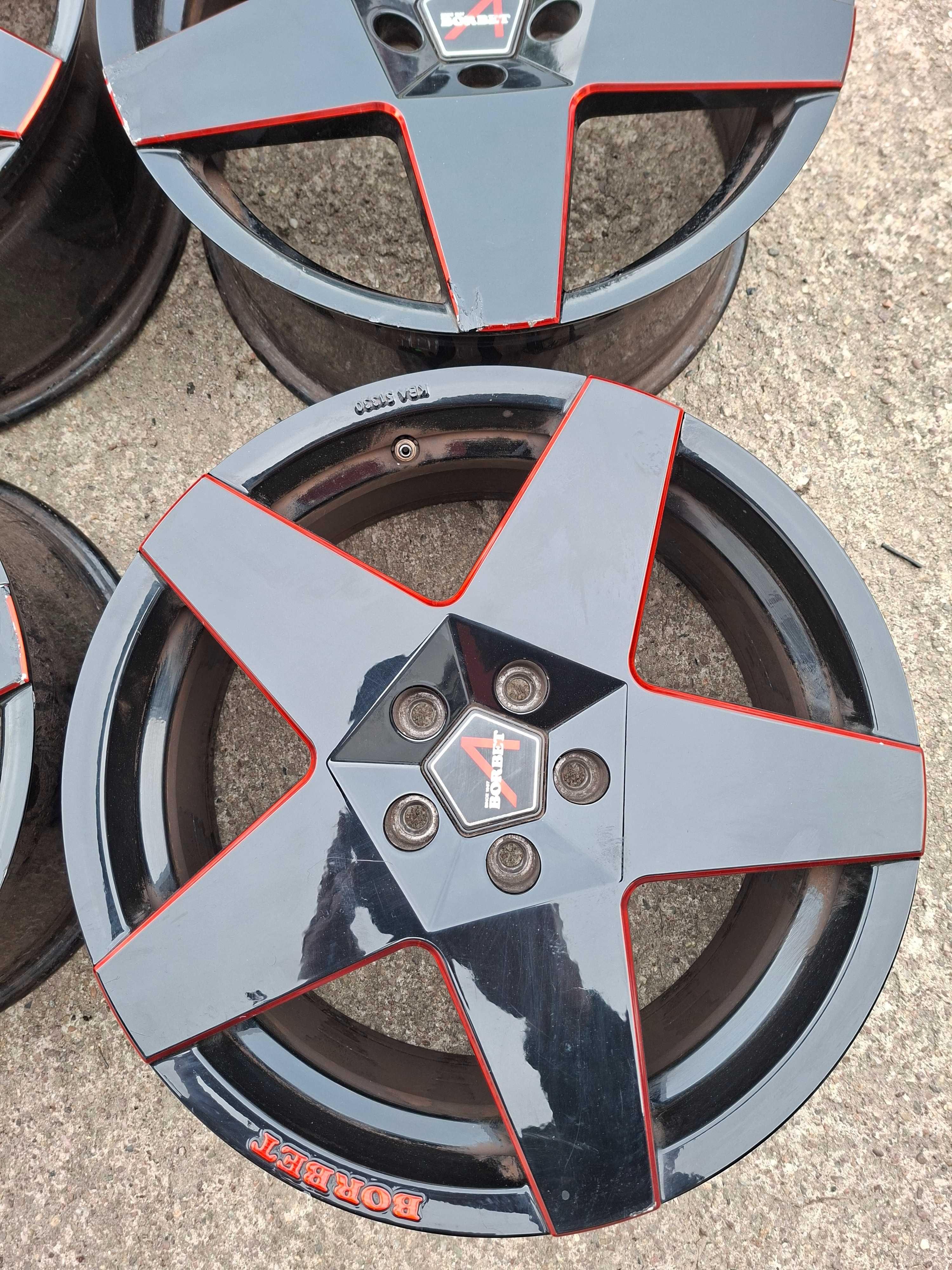 Felgi aluminiowe Borbet A 18 8" 5x112 ET45 Audi Volkswagen komplet