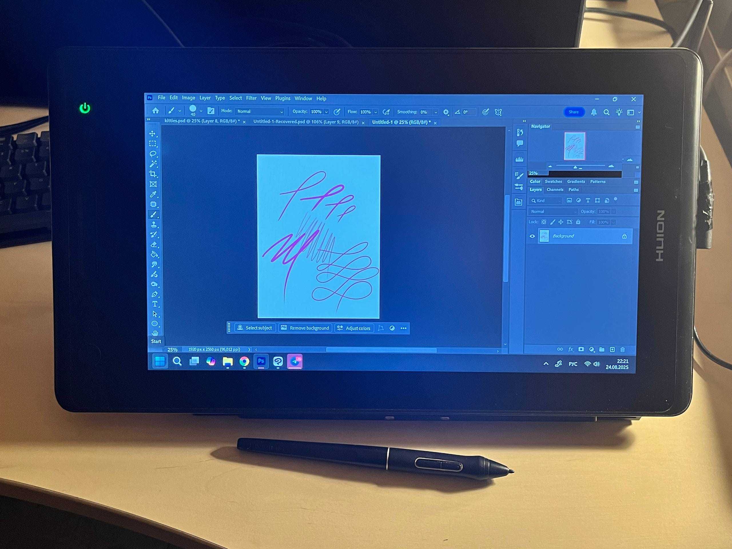 графічний планшет монiтор Huion KAMVAS Pro 13 БУ