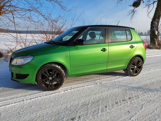 Skoda Fabia II Zielona