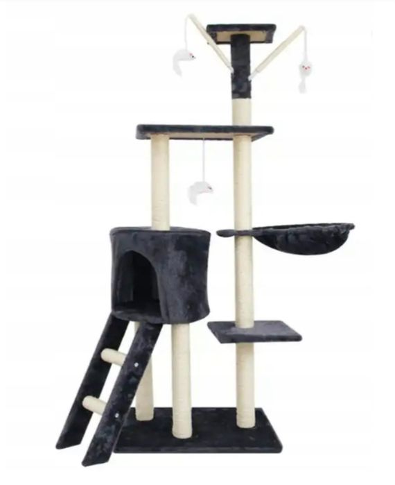 Когтеточка, ліжко, когтеточка, вишка 101 - 138 см