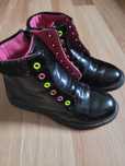 Botki buty wiązane zapinane r. 34
