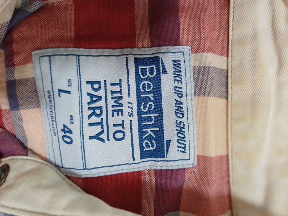 Camisa com padrão Bershka