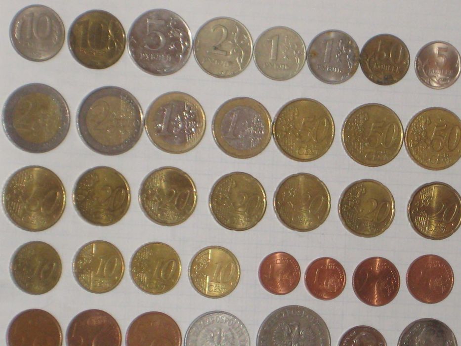 Монета набор 58шт Коллекция страны мира разных годов