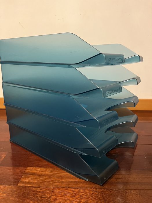 Conjunto de 5 organizadores para secretaria