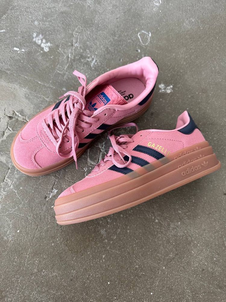 Adidas Gazelle Bold Pink кросівки