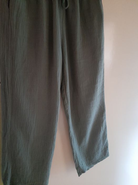 Spodnie Damskie Muślinowe