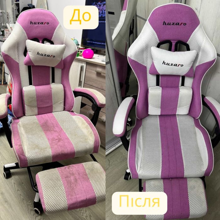 Професіональна хімчистка м'яких меблів та салона авто