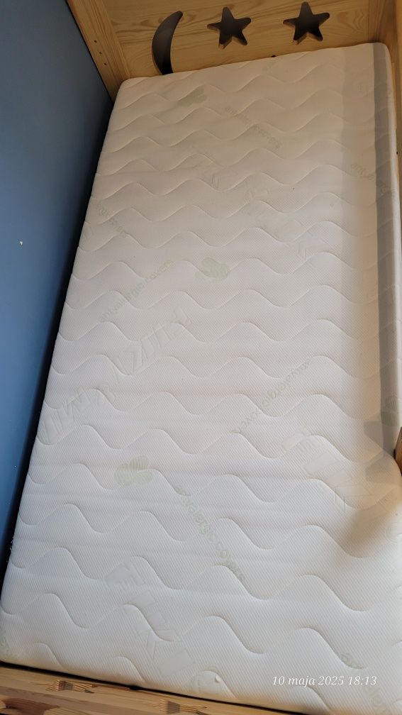 Łóżeczko z szufladą 140x70 materac