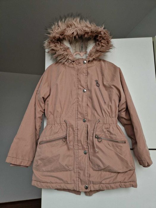 Kurtka zimowa dziewczęca 6 - 7 lat