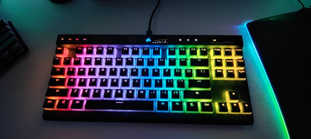 Corsair k70 tkl.OPX champion series klawiatura gamingowa stan idealny