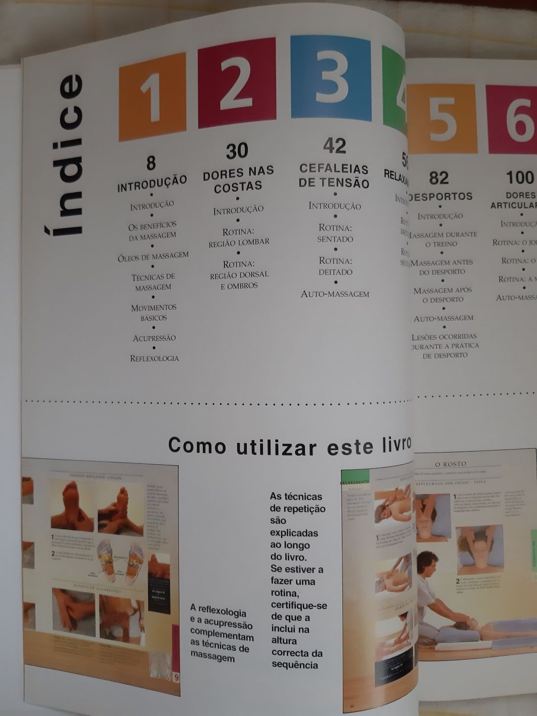 Livro massagem curso fácil * portes grátis