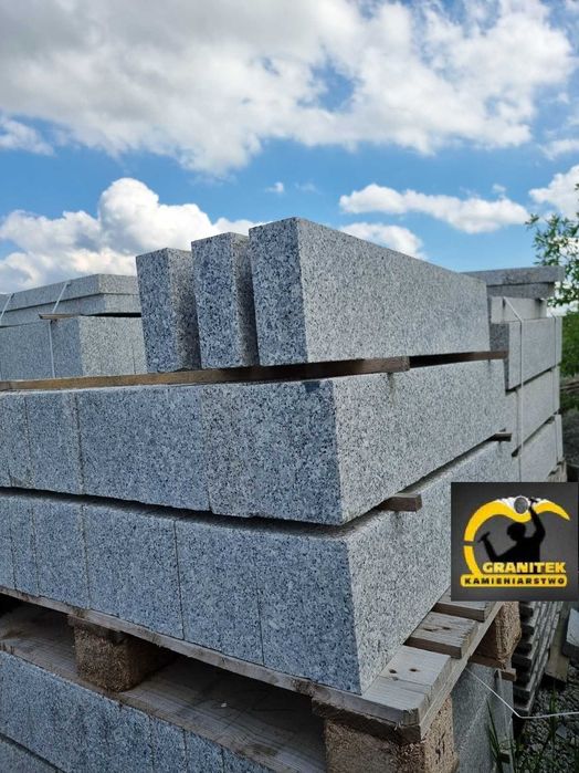 Opornik/ obrzeże/ obramowanie/ krawężnik granitowy 6x25, 6x30, 8x30