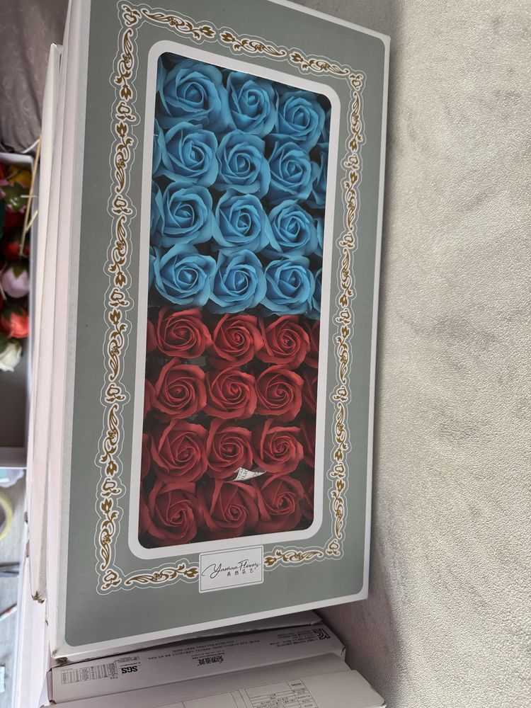 Мыльные розы.