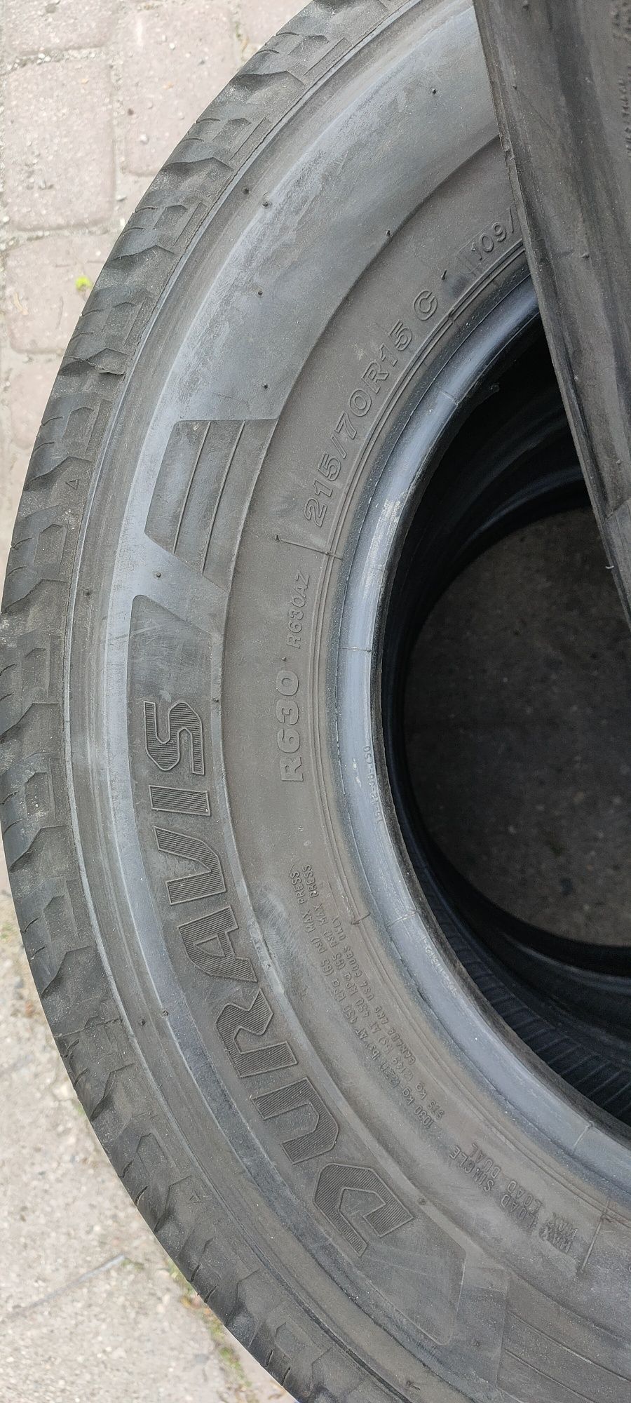 Opony używane 215/70R15C Bridgestone Wulkanizacja Szczecin Pomorzany