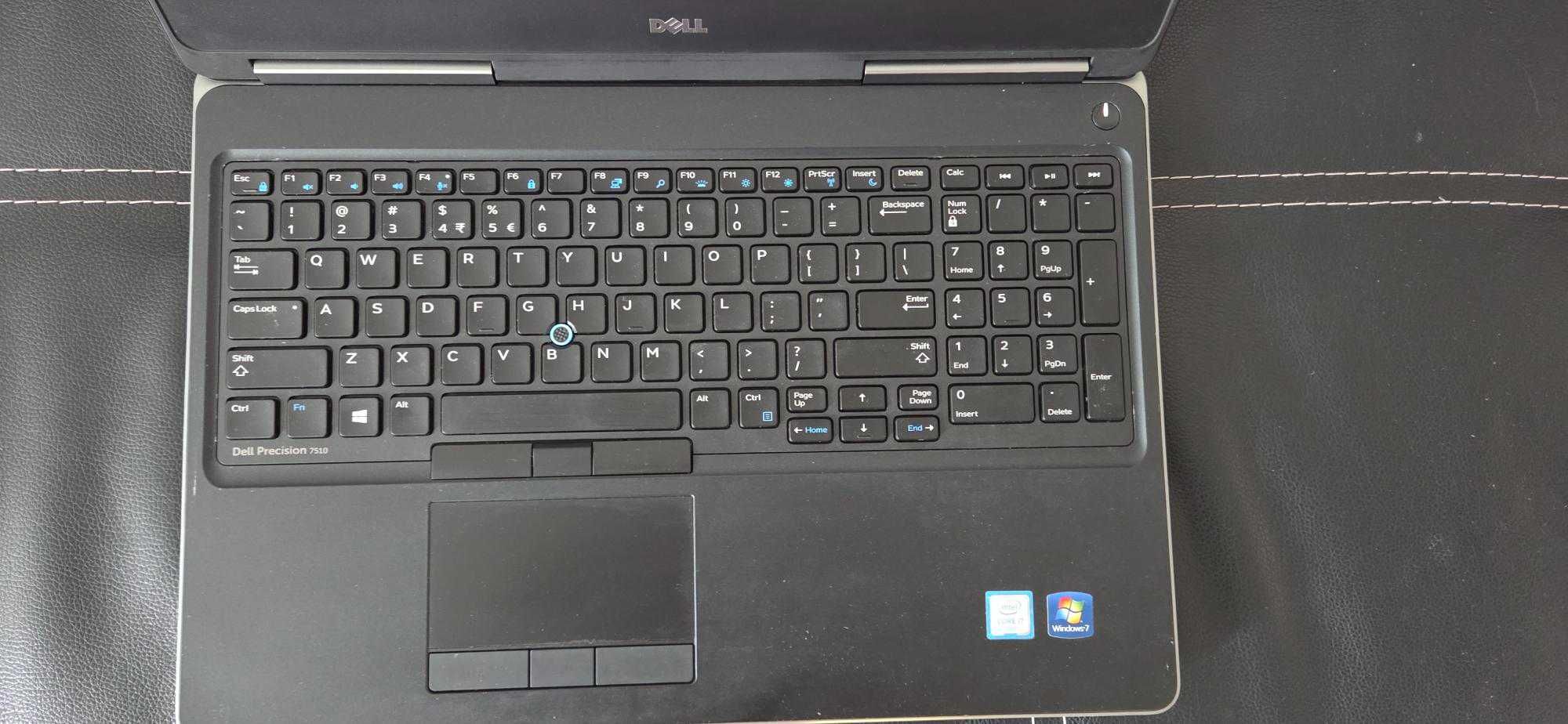 Ноутбук Dell Precision 7510 i7-6820HQ, 32 RAM, SSD 250m HDD 1Tb
