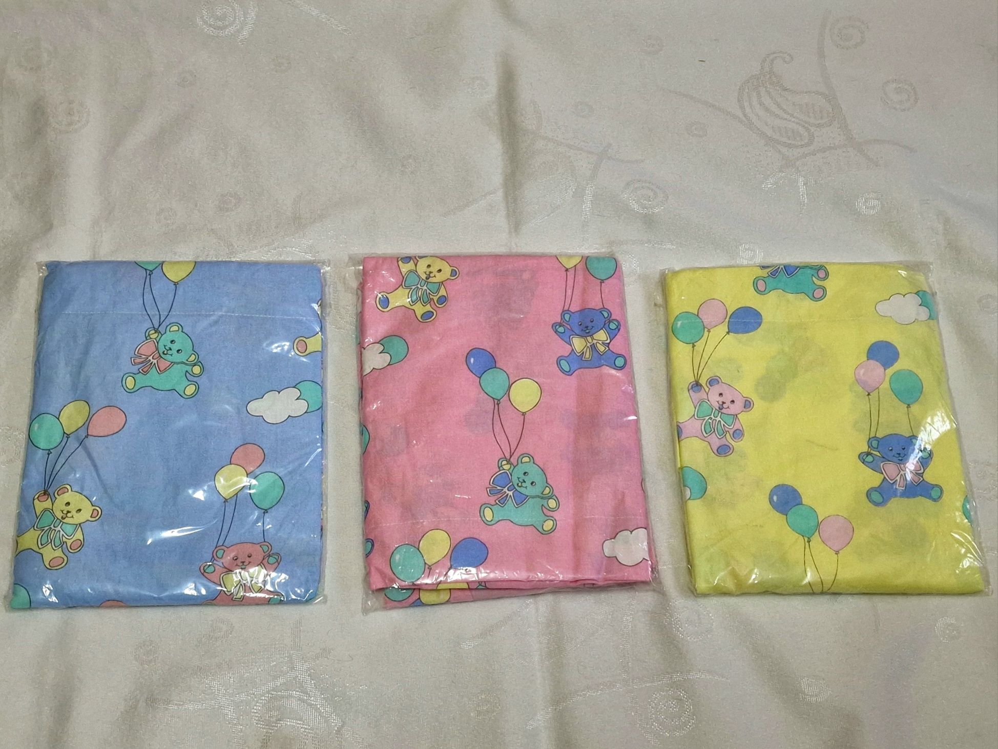 Conjunto de 3 fronhas para crianças