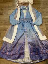 Платье принцесса эльза 7-8 лет рост 120 128