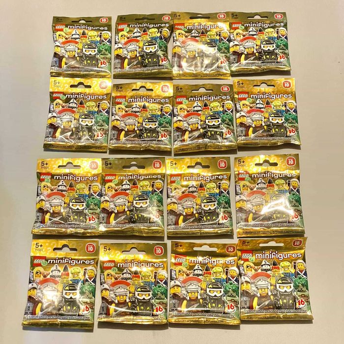 Lego Minifiguras Séries Completas 8804,8805,8827,71001,71007
