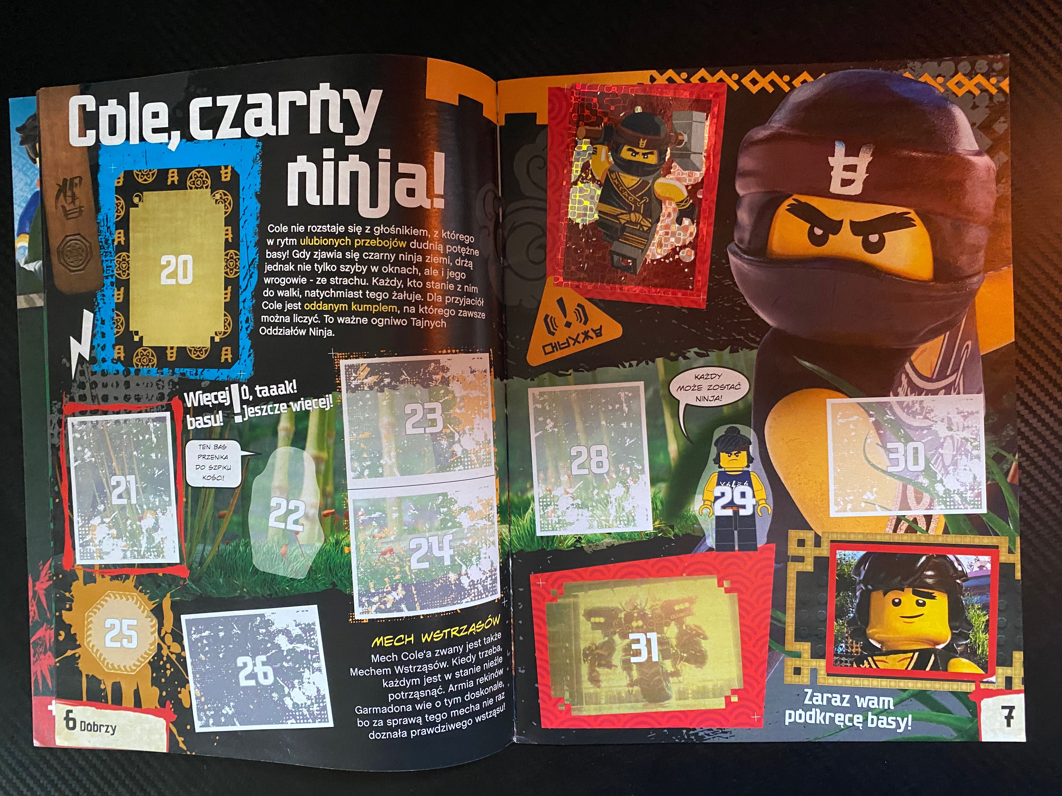 Lego Ninjago Movie album na naklejki duży plakat stan bdb OKAZJA