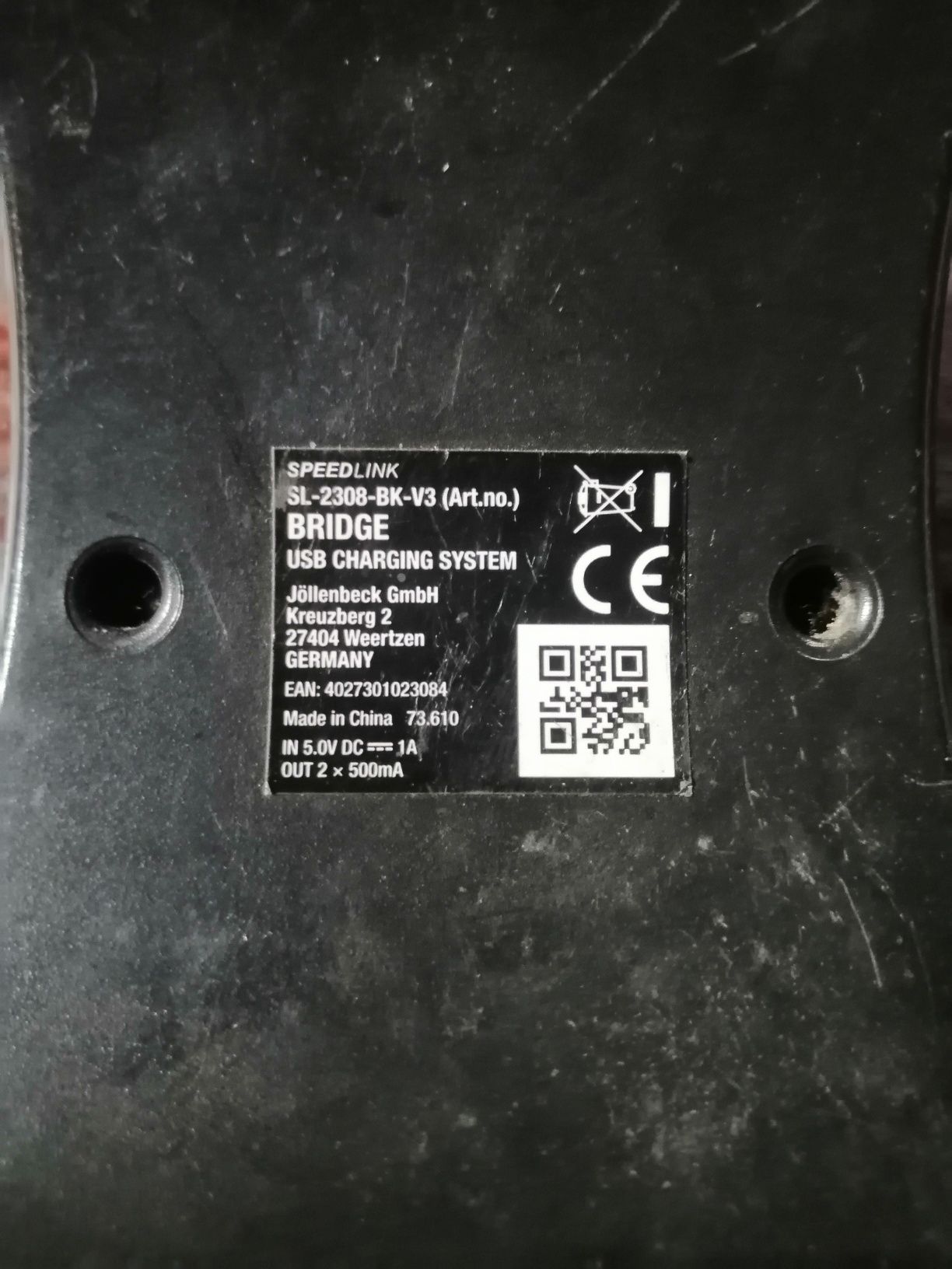 Stacja dokująca Speedlink BRIDGE SL-2308-BK-V3 – Ładowarka do padów PS