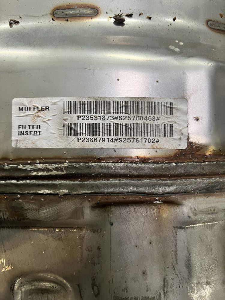 Filtr cząstek stałcyh DPF Renalut D11 2023