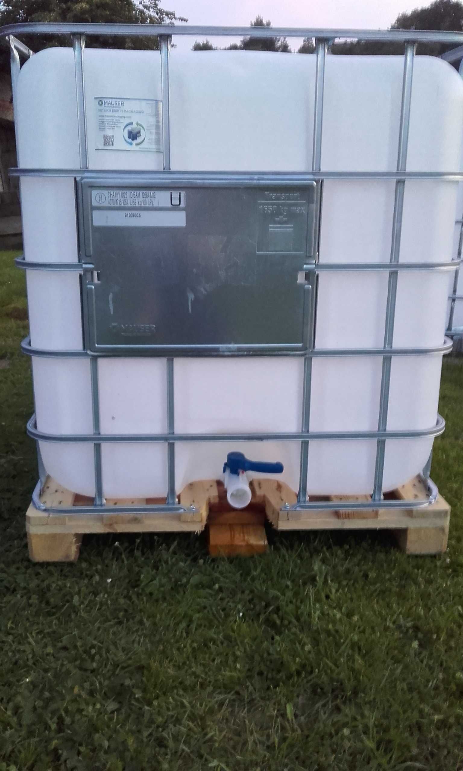 Mauzer beczka pojemnik 600l/ 1000l