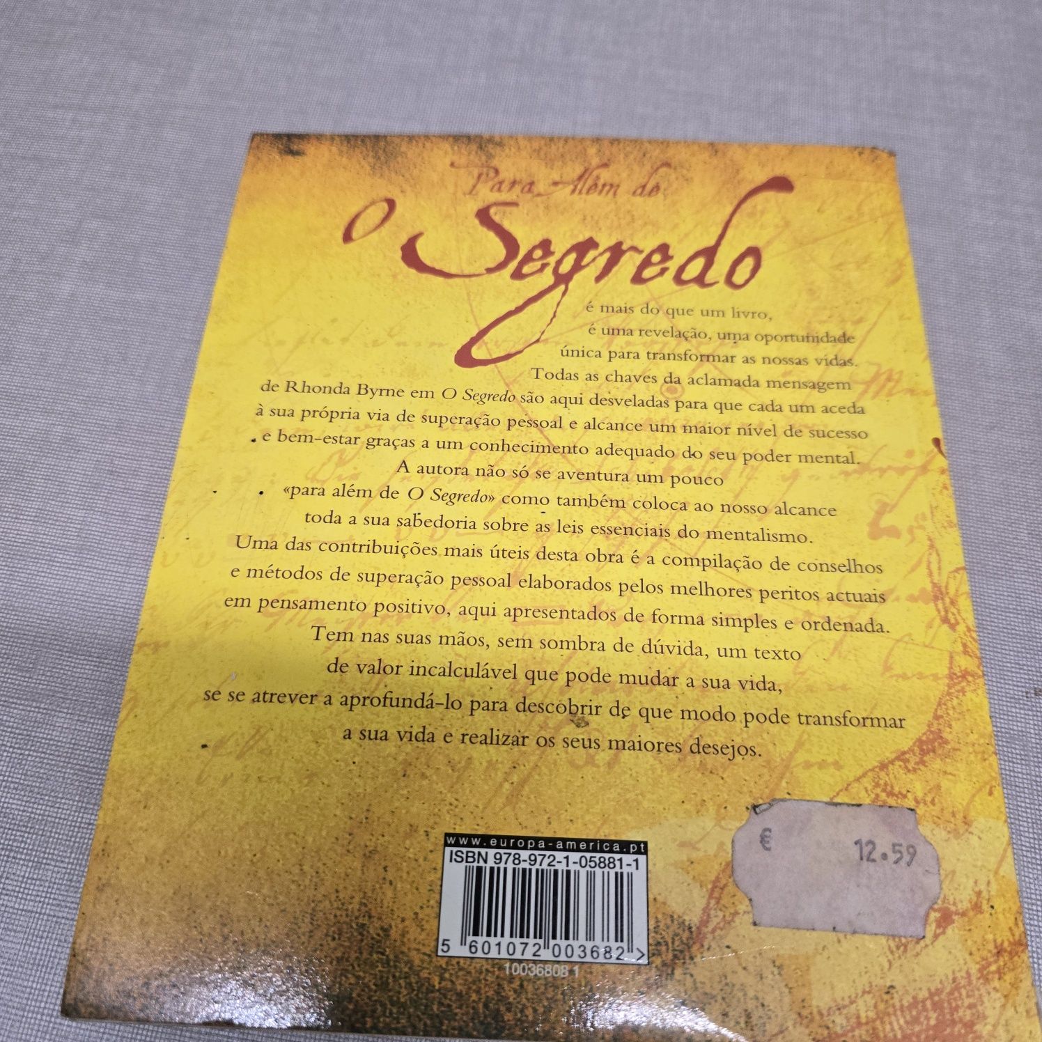 Livro  "O SEGREDO"